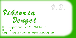 viktoria dengel business card